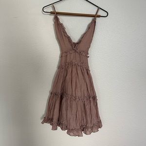 Dusty pink babydoll